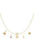 Collana fai da te con mini cuore
