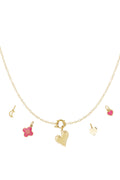 Collana fai da te con cuore spesso