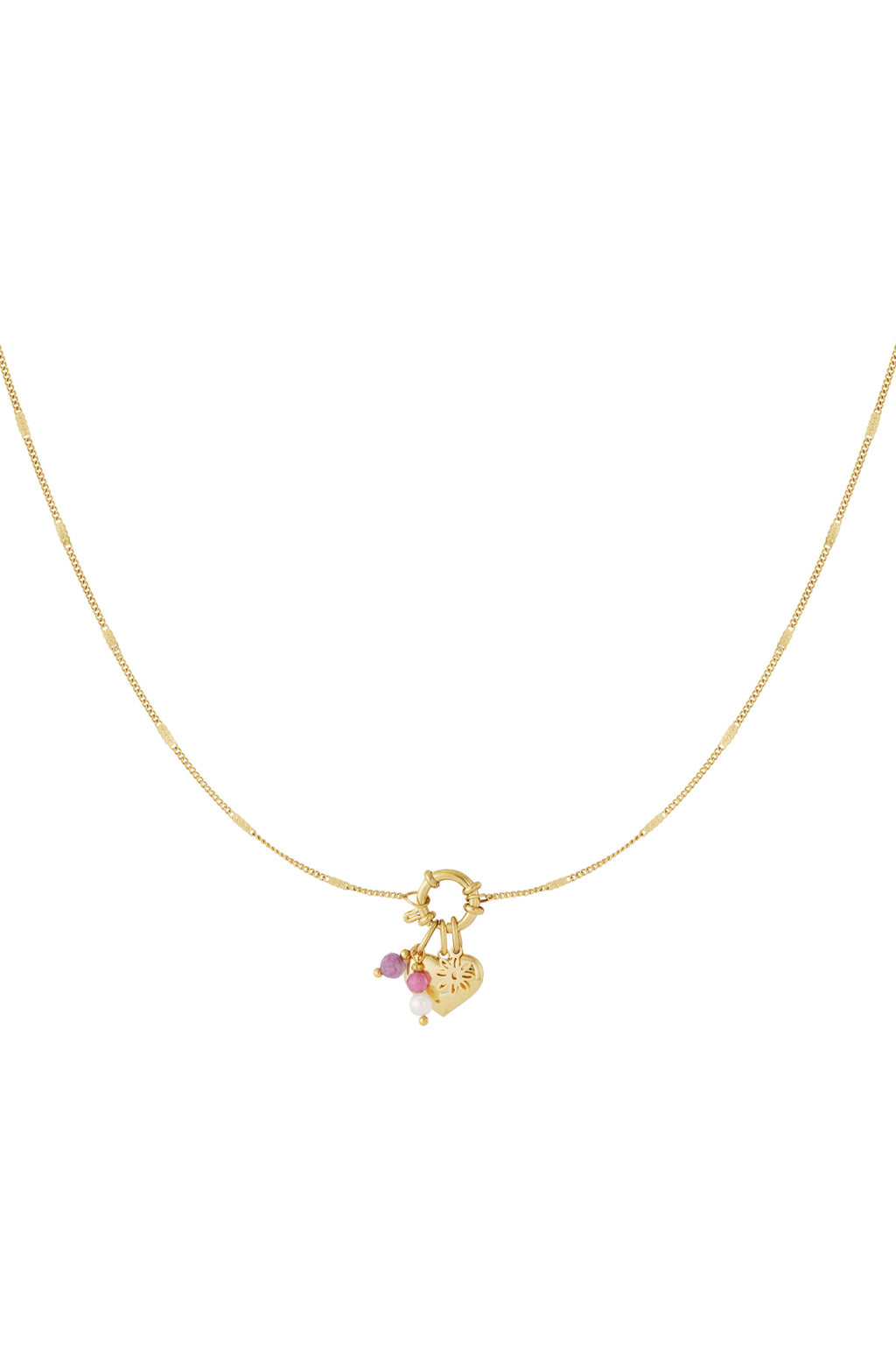 Collana fai da te con mini cuore