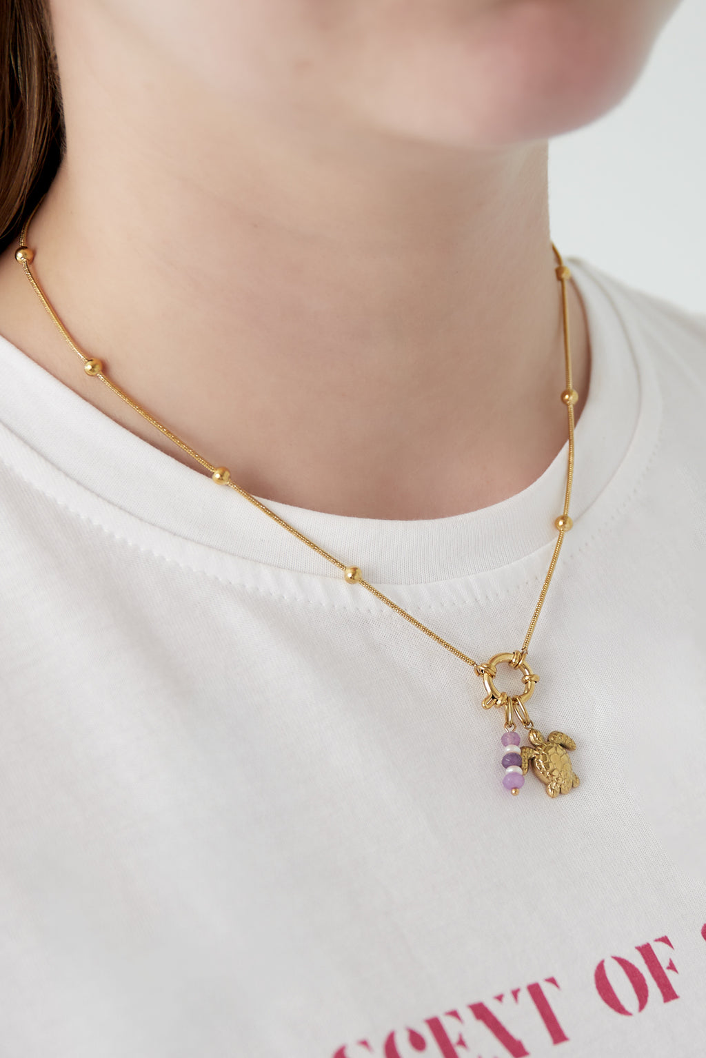 Collana fai da te a forma di tartaruga