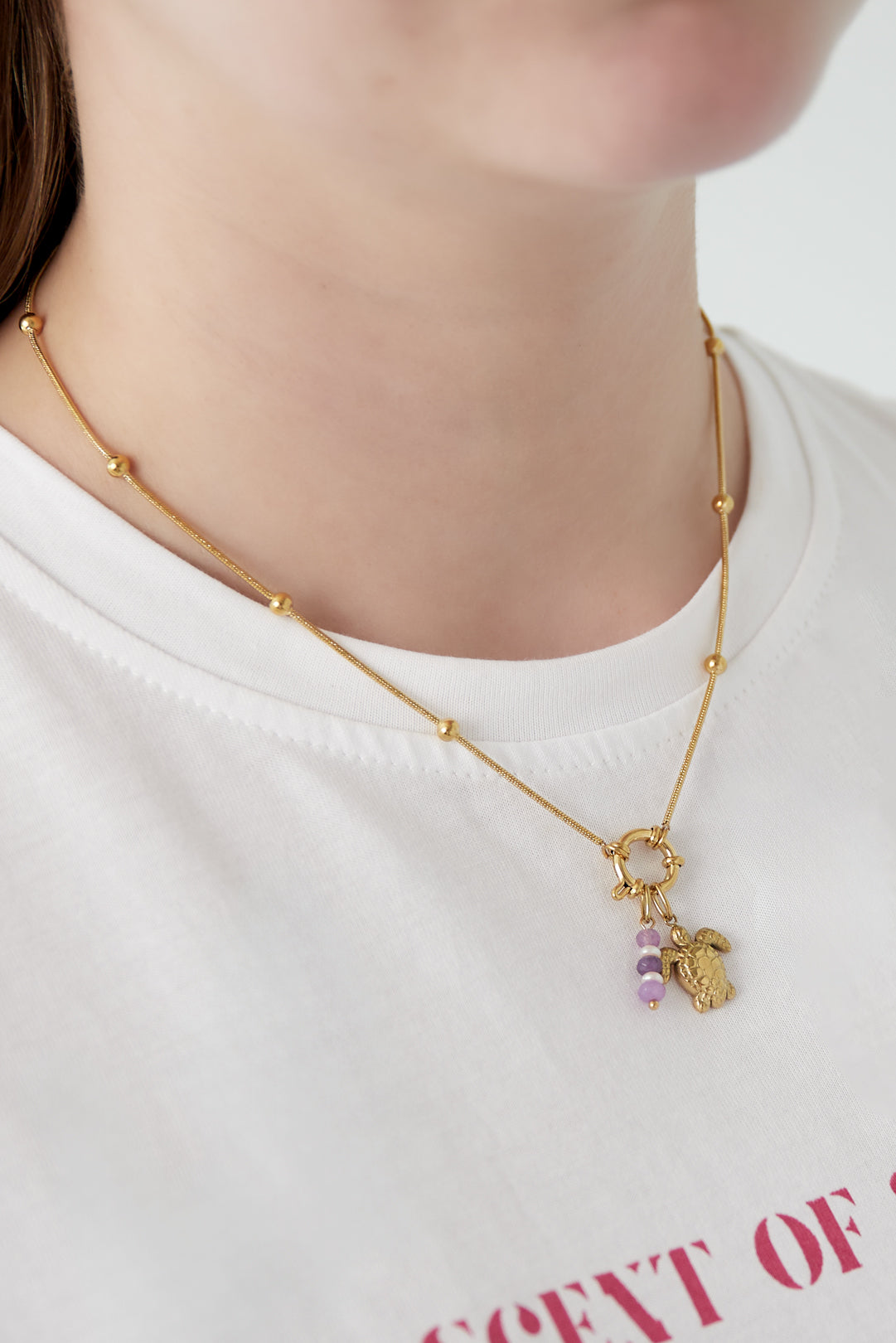 Collana fai da te a forma di tartaruga